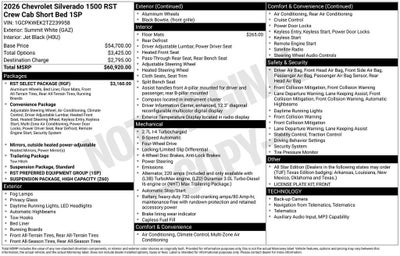 2026 Chevrolet Silverado 1500 RST