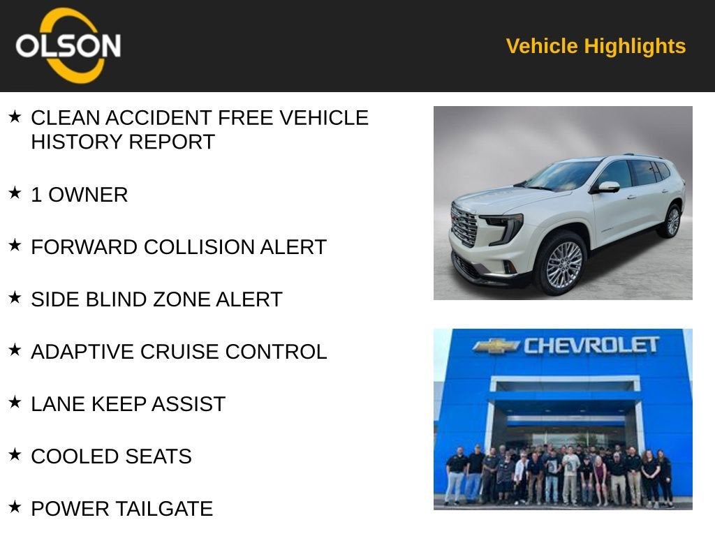 2024 GMC Acadia Denali