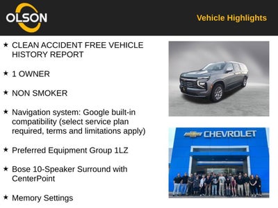 2025 Chevrolet Suburban Premier