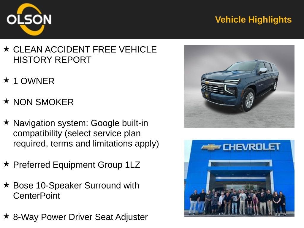 2025 Chevrolet Suburban Premier