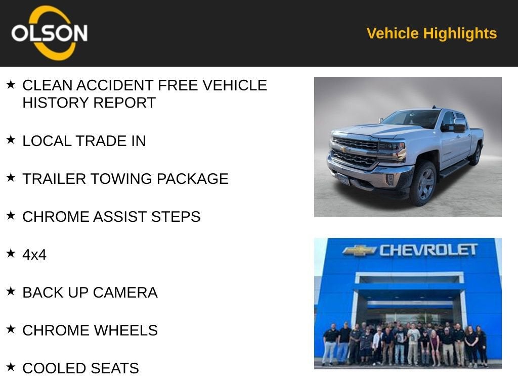 2018 Chevrolet Silverado 1500 LTZ