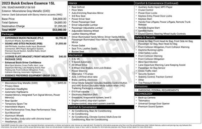 2023 Buick Enclave Essence