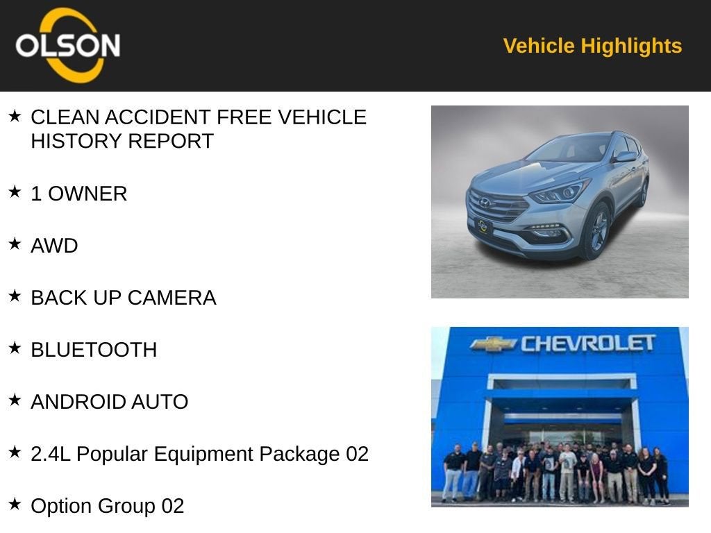 2017 Hyundai Santa Fe Sport 2.4L