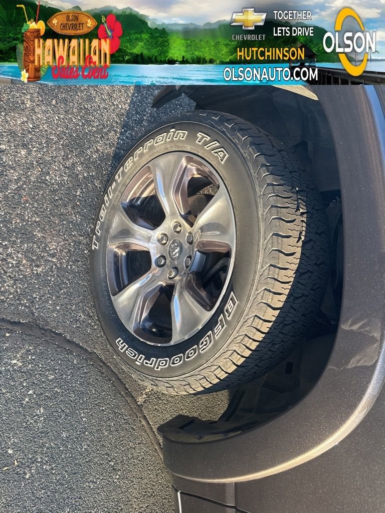 2019 RAM 1500 Laramie Crew Cab 4x4 6'4" Box