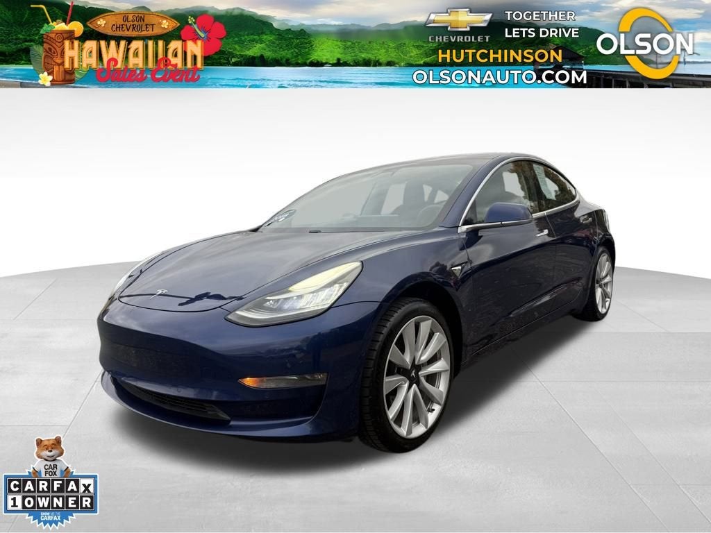 2018 Tesla Model 3 Long Range Battery