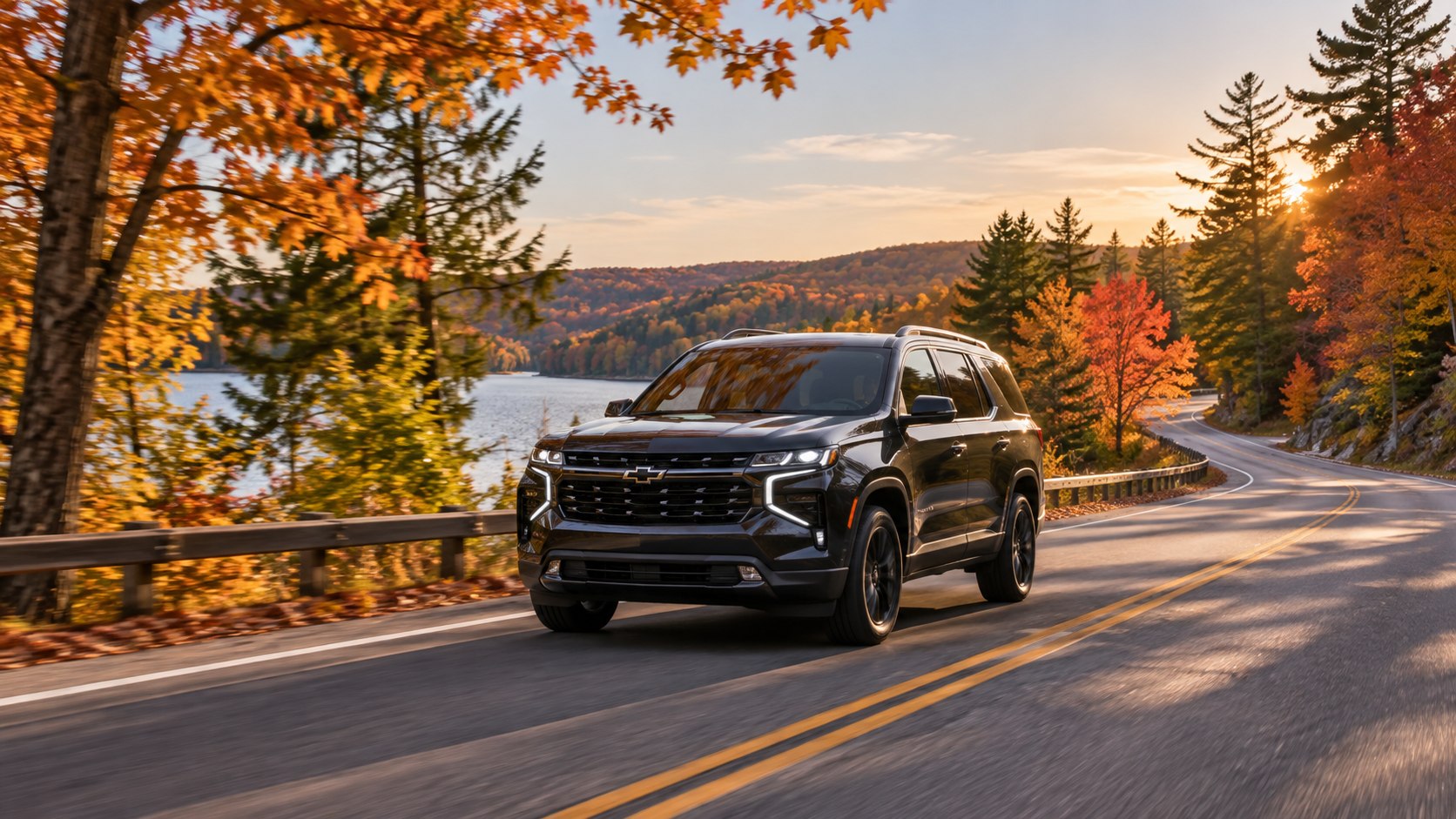 Olson_Automotive_Chevrolet_SUV_Fall_Driving