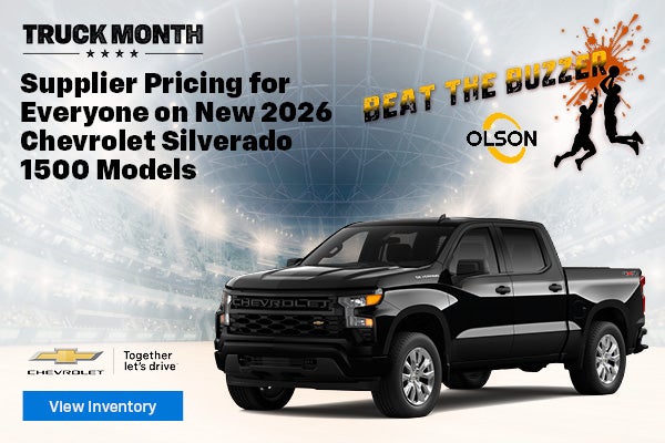Chevy Truck Month Silverado 1500 Supplier Pricing