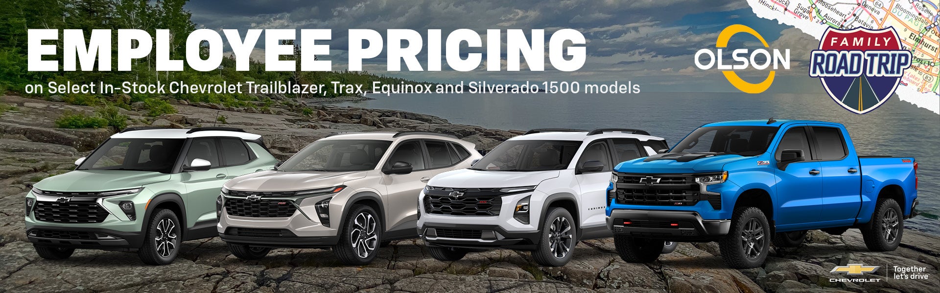 Employee Pricing on Select Chevrolet Models 