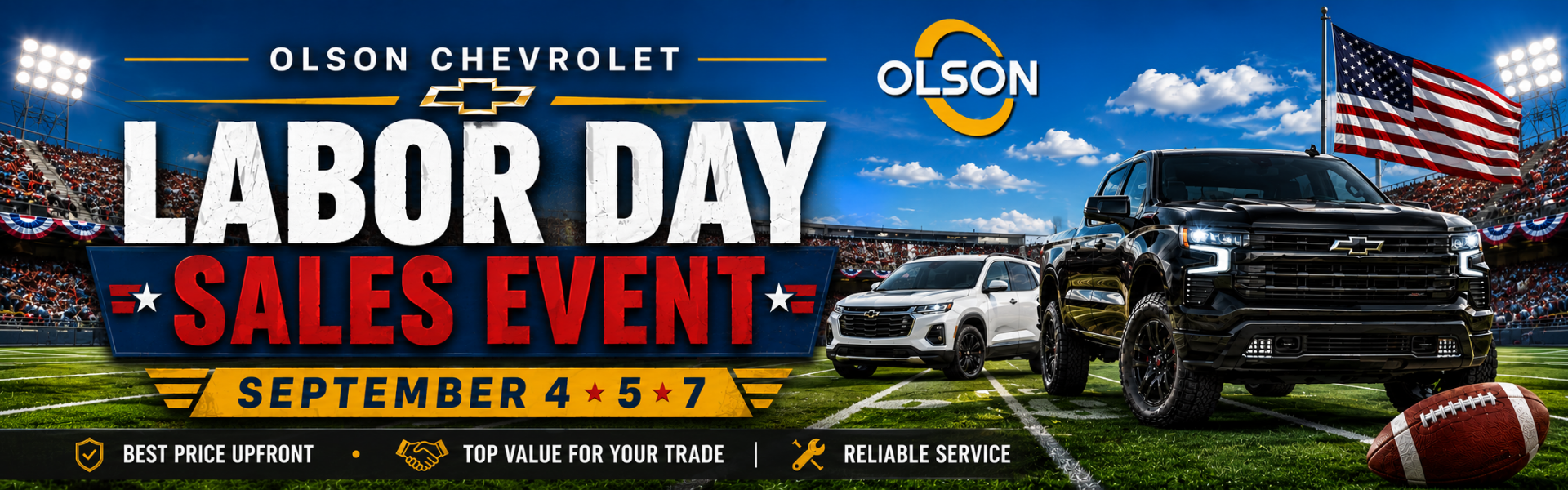 Labor Day Sales Event