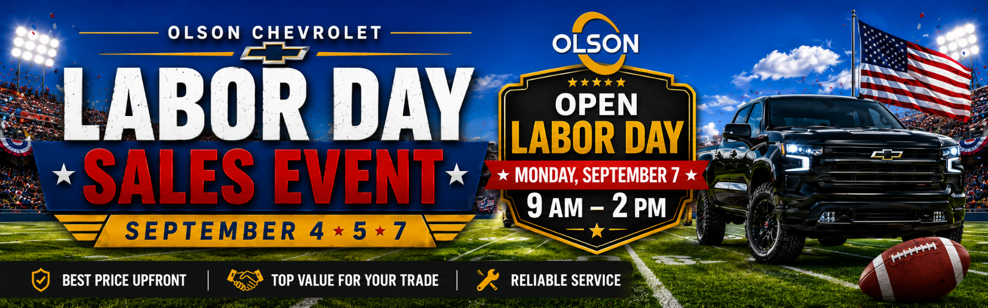 Labor Day Sales Event