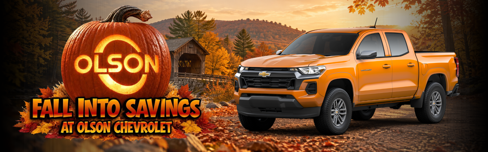 Fall into savings at Olson Chevrolet